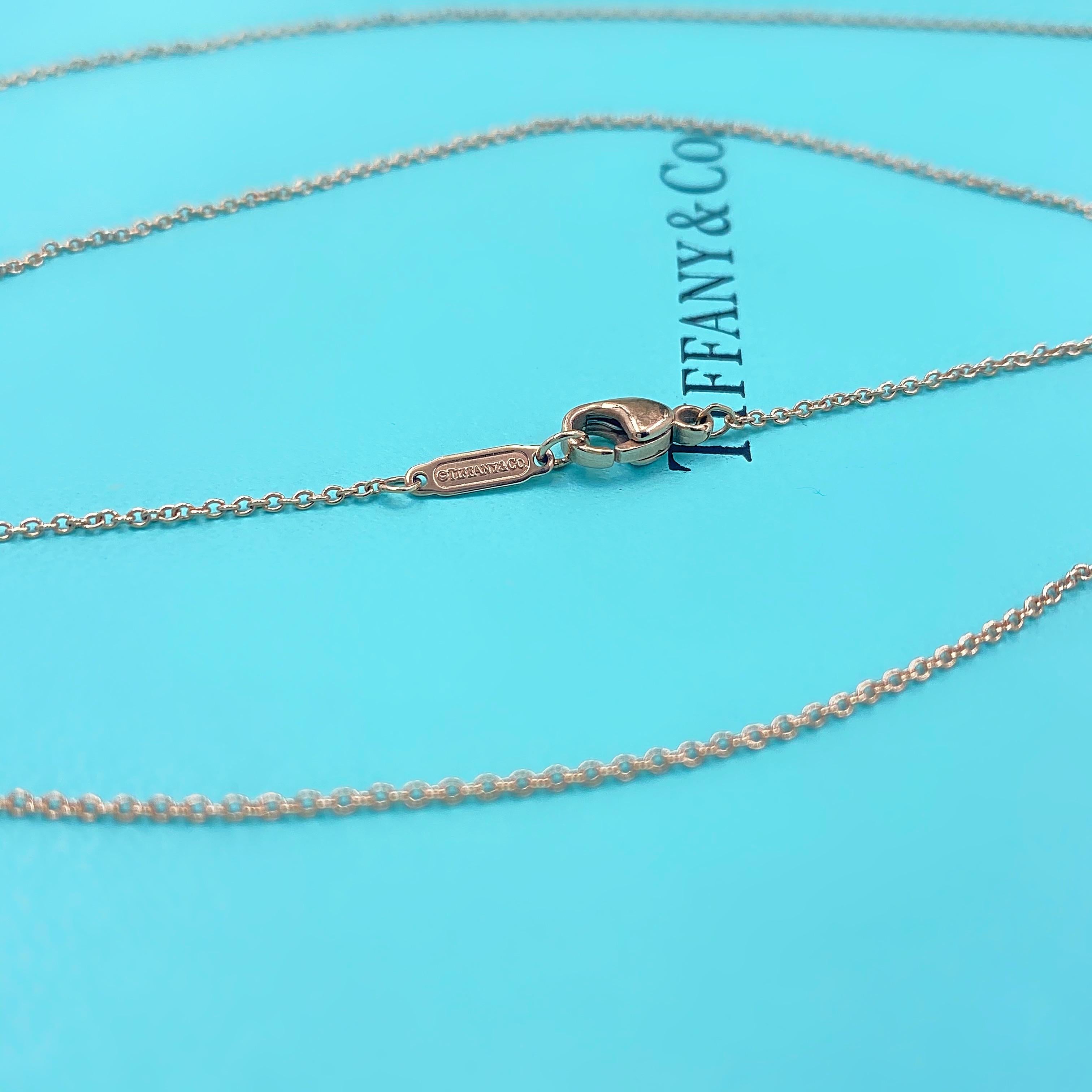 Tiffany & Co. Pink Rubedo Enchant Round Pendant Necklace Extra Large 3