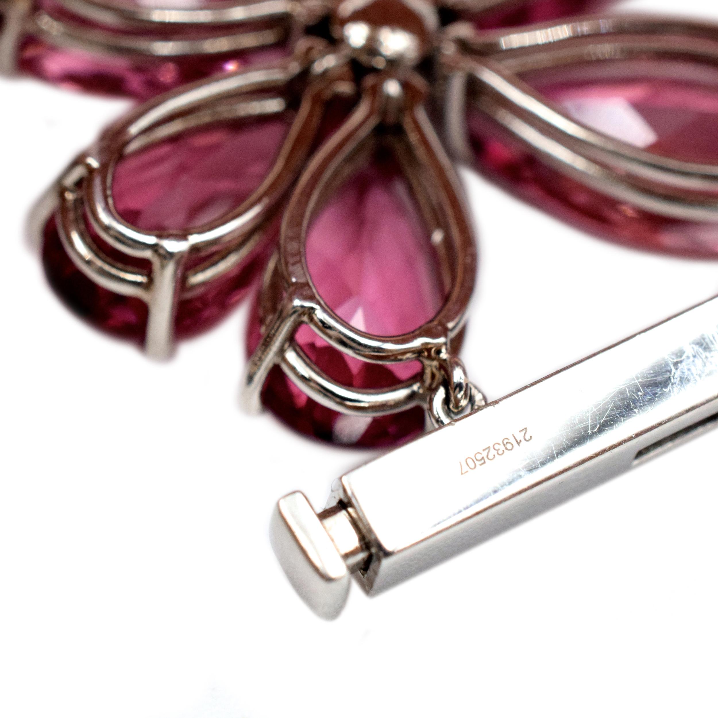 Women's Tiffany & Co. Pink Tourmaline, Morganite and Diamond Bracelet For Sale