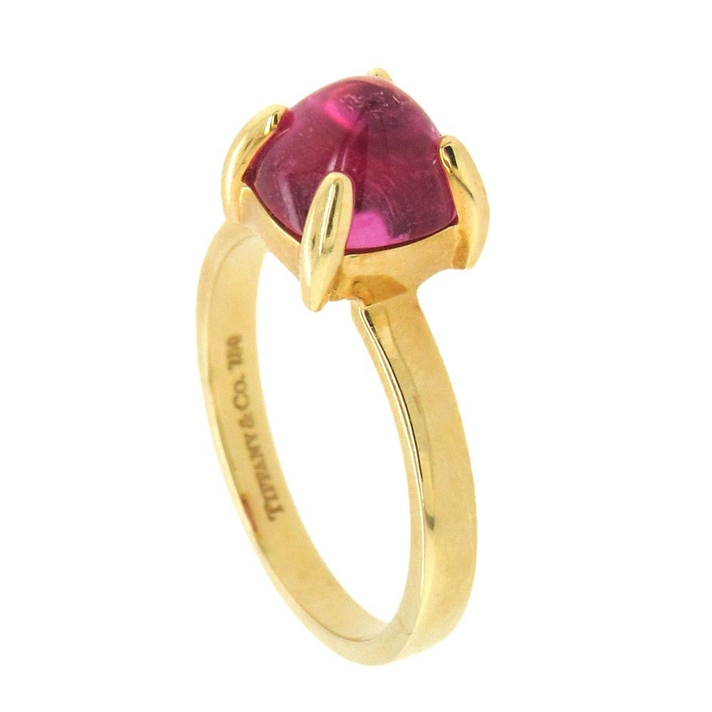 Cabochon Tiffany & Co. Pink Tourmaline Ring