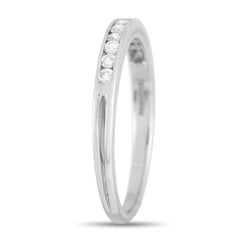 Tiffany & Co. Platinum 0.15 ct Diamond Band Ring