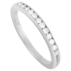 Tiffany & Co. Bague en platine avec diamants 0,15 carat
