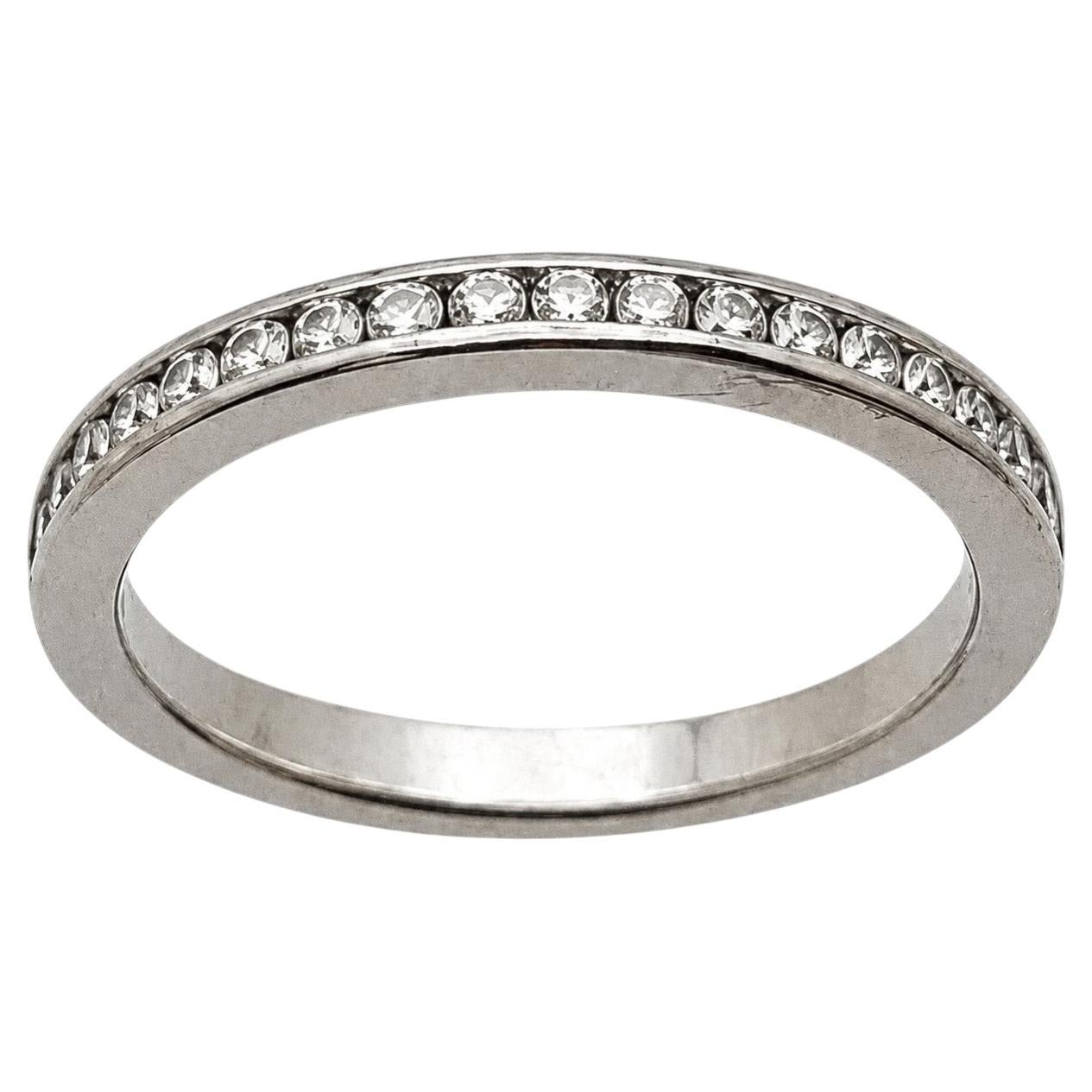Tiffany & Co. Platinum 0.17 CT Diamond Wedding Band