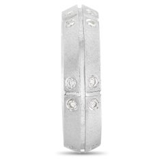 Tiffany & Co. Platinum 0.20 Carat Diamond Streamerica Band Ring