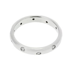 Tiffany & Co. Platinum 0.22cts Etoile Wedding Band