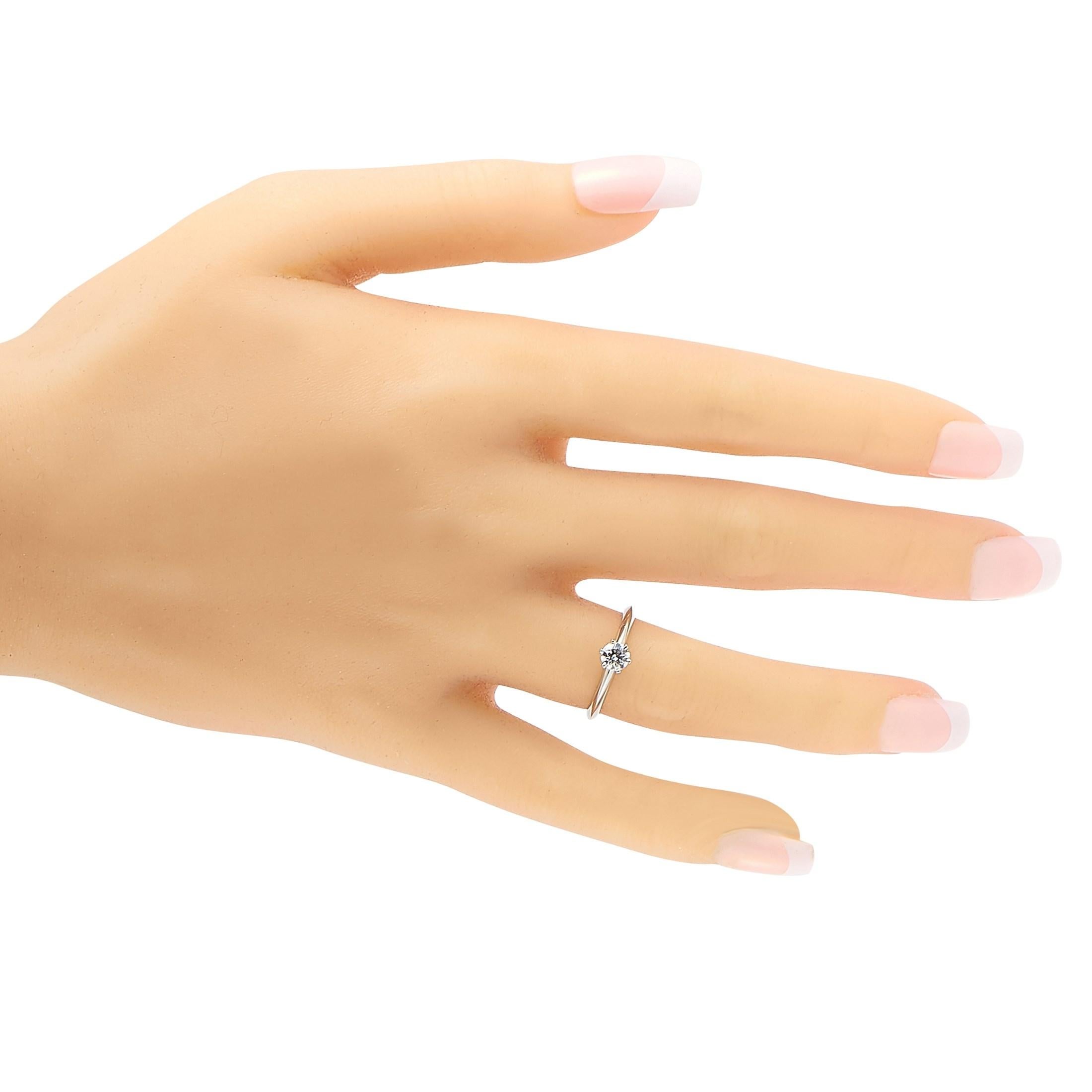 tiffany 0.25 carat engagement ring