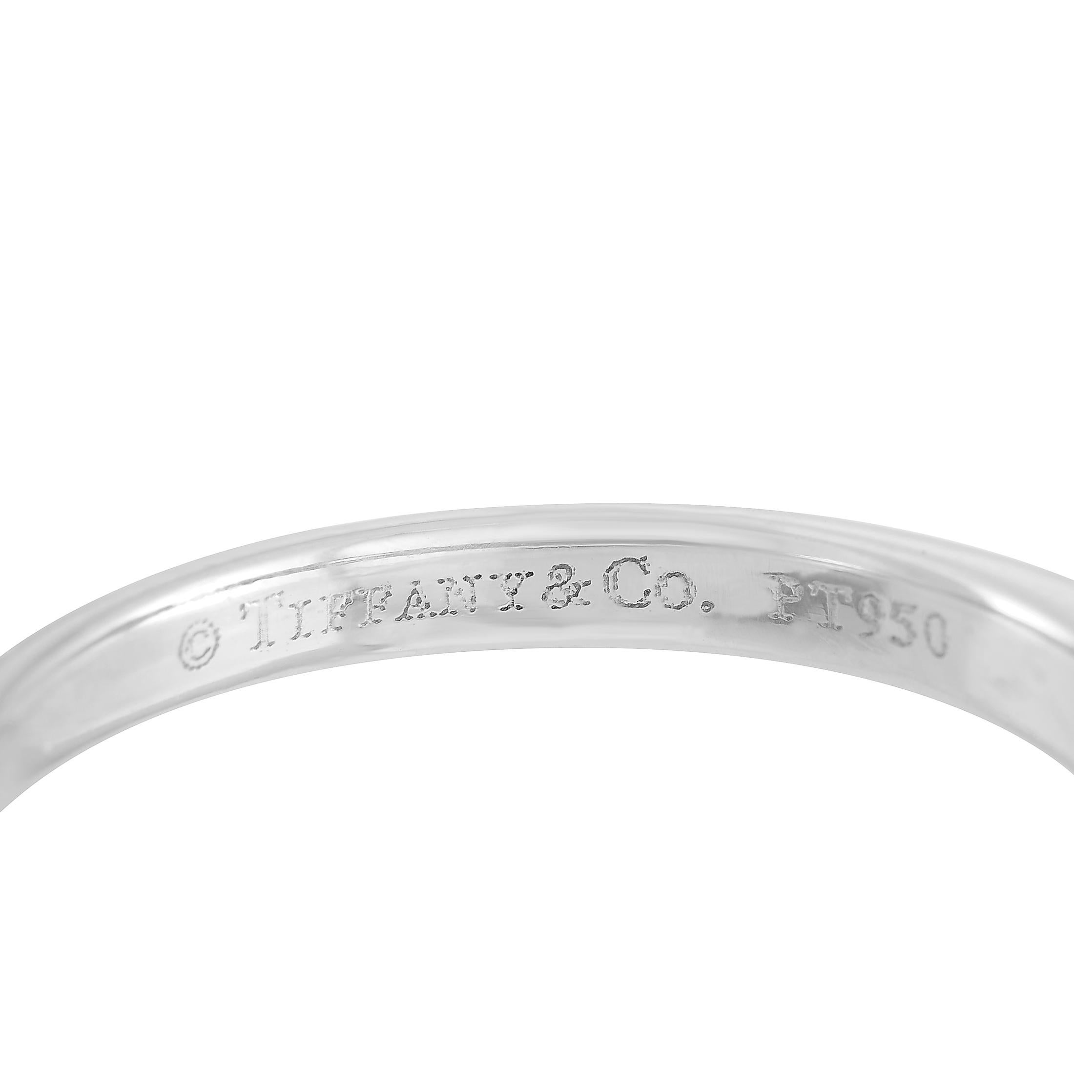 Women's Tiffany & Co. Platinum 0.32 Carat Diamond Engagement Ring