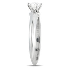 Tiffany & Co. Platinum 0.40ct Diamond Solitaire Ring TI04-040926