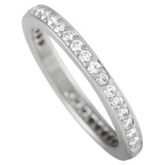 Tiffany & Co. Platinum 0.45 Carat Diamond Eternity Band Ring