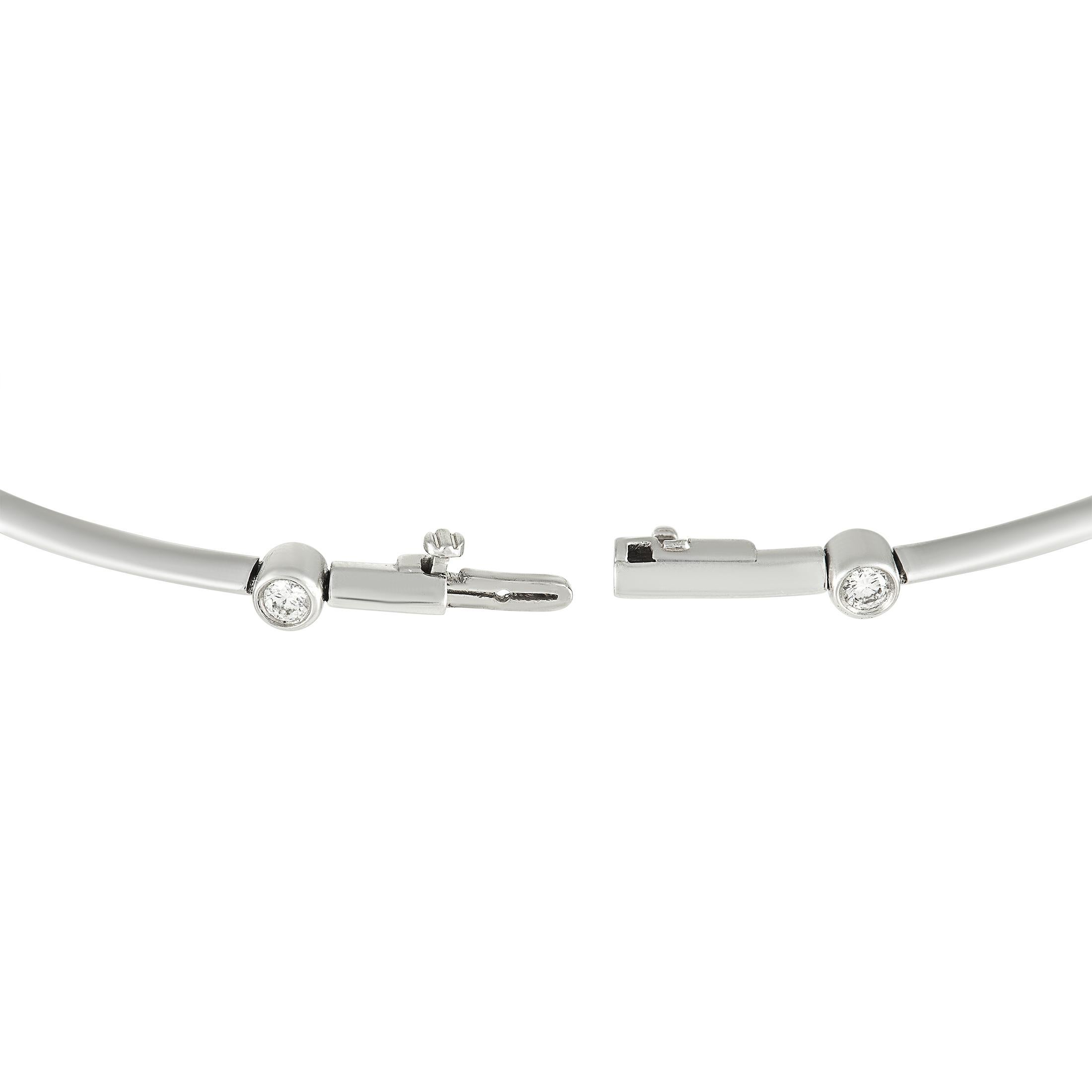 Round Cut Tiffany & Co. Platinum 0.50 ct Diamond Bracelet