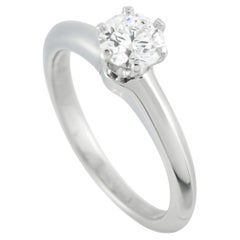 Tiffany & Co. Platin 0,56ct Diamant Solitär Ring TI03-040926