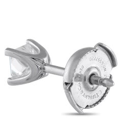 Tiffany & Co. Platinum 0.64ct Diamond Stud Earrings TI16-040726