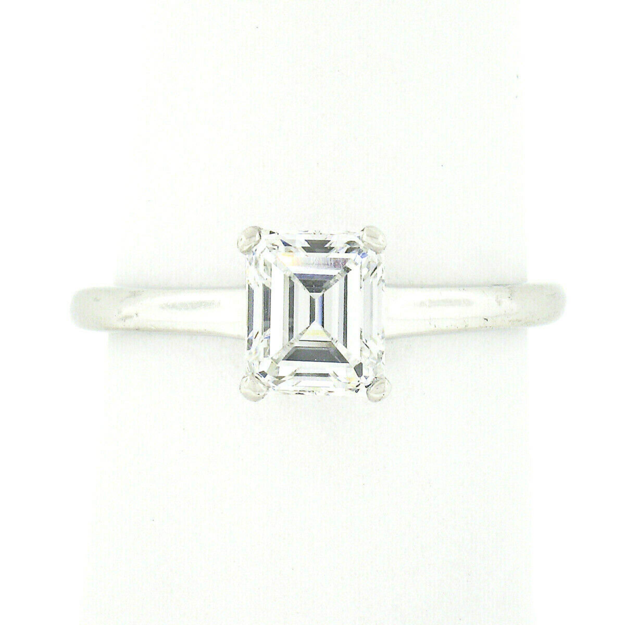 emerald-cut engagement rings tiffany