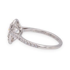 Tiffany & Co. Platinum 1.13 ct F VVS2 Pear Shape Diamond Soleste Engagement Ring