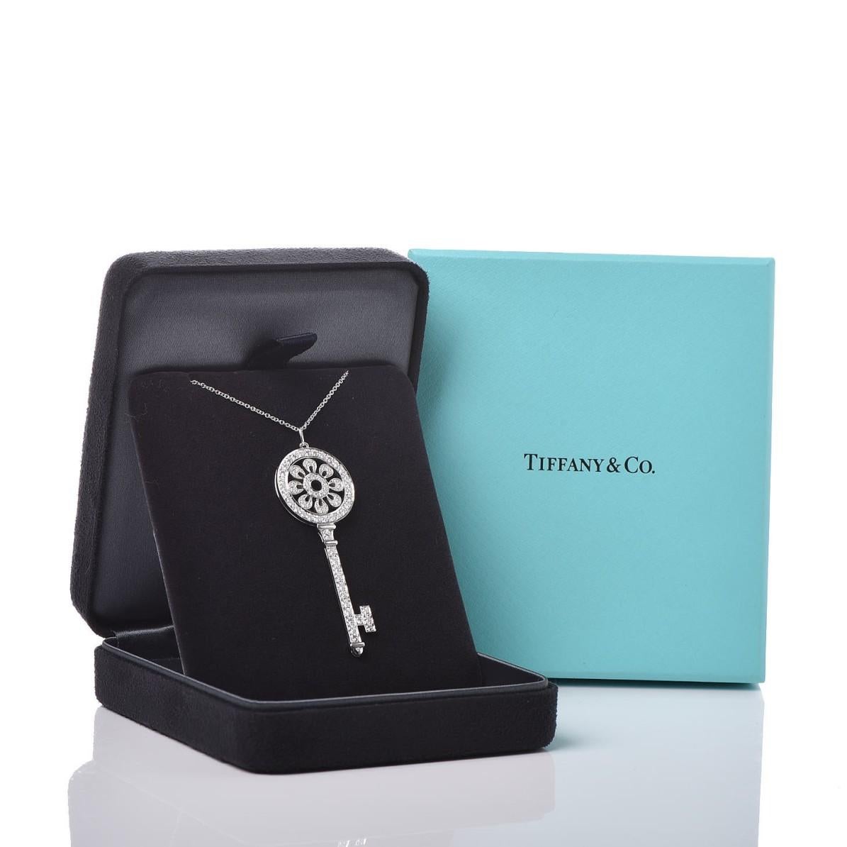Women's TIFFANY & Co. Platinum 1.18ct Diamond 2.25