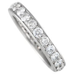 Used Tiffany & Co. Platinum 1.27ct Diamond Eternity Ring