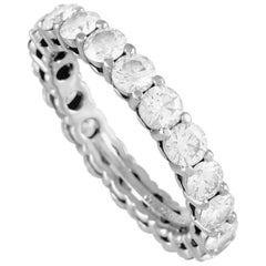 Tiffany 
Co. Platinum 1.60 Carat Diamond Eternity Band