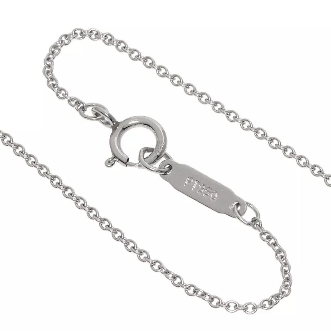 Women's TIFFANY & Co. Platinum .17ct Solitaire Diamond Pendant Necklace