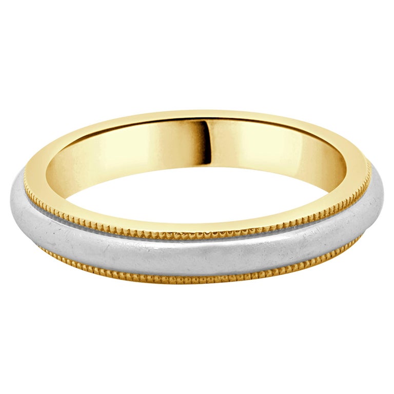 Nuziale Fedi Oro Grezzo Tiffany And Fede Nuziale In Platino E Oro