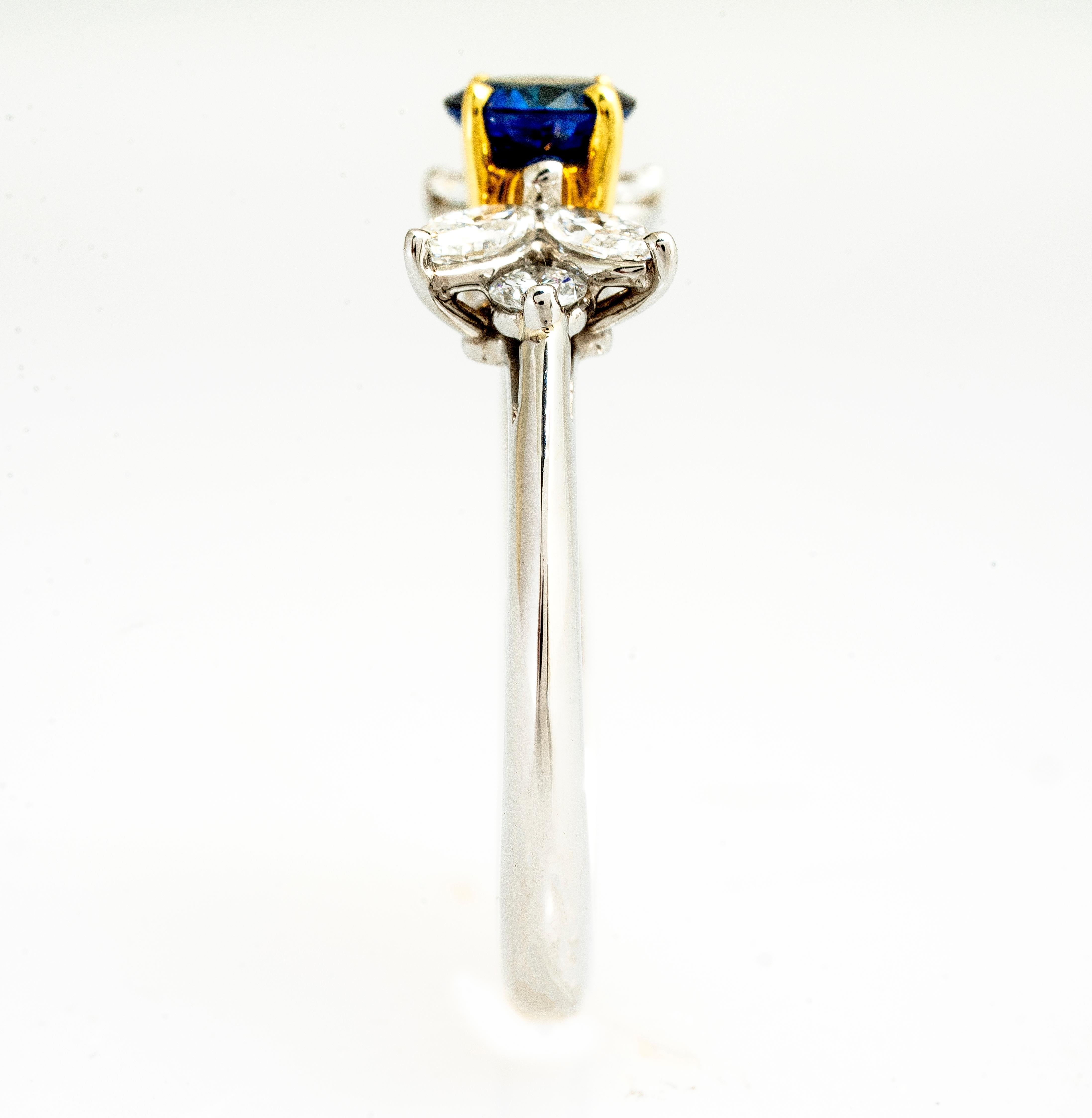 blue sapphire ring tiffany