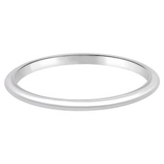Tiffany & Co. Platinum 1.8mm Knife Edge Band