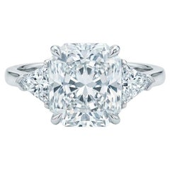 Tiffany & Co. Platin 2,31 Karat Diamantring mit Strahlenschliff