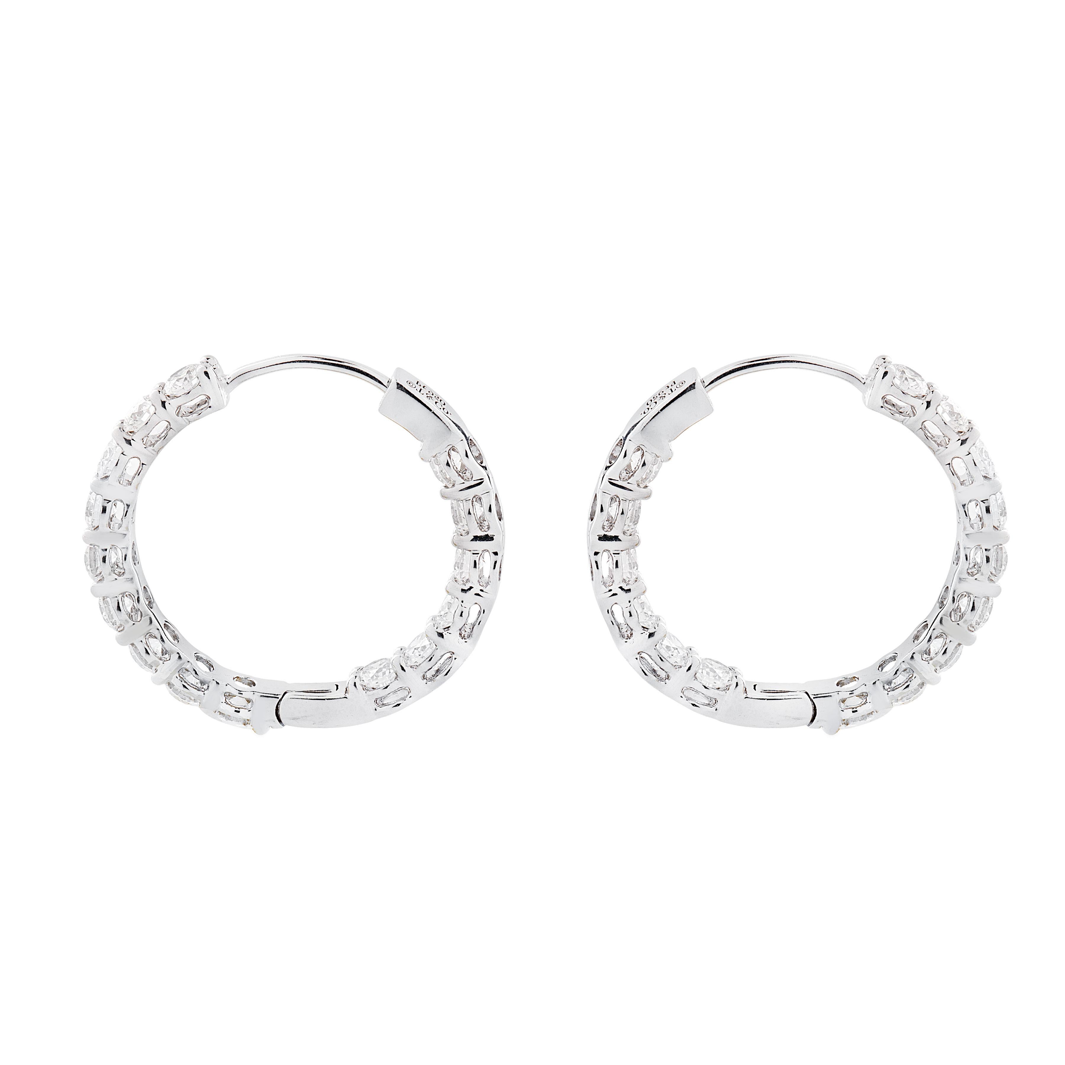 Taille ronde Tiffany & Co. Anneaux en platine avec diamant de 2,39 carats en vente