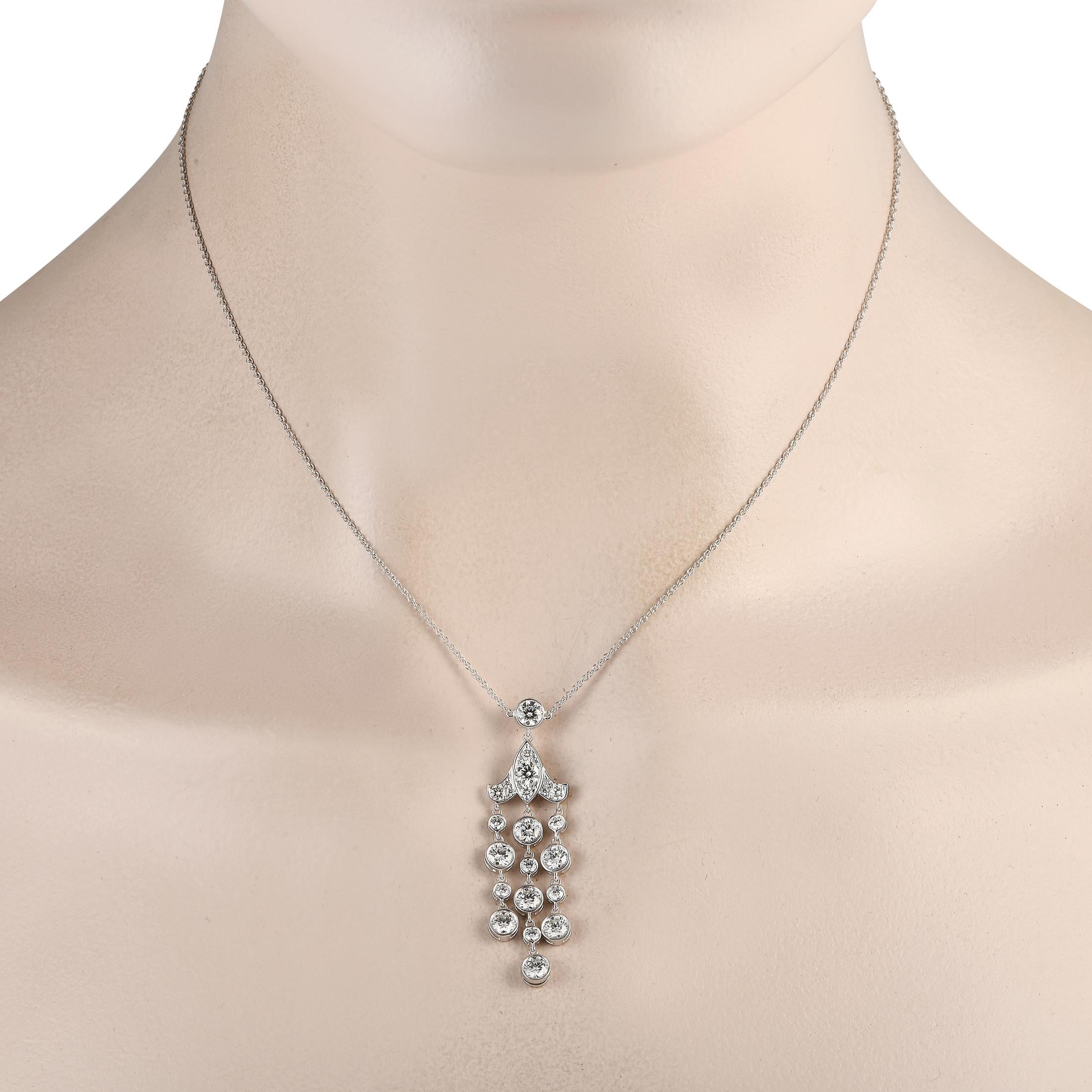 tiffany diamond necklace