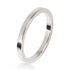 Tiffany & Co. Platinum 2mm Flat Band