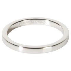 Tiffany & Co. Platinum 2mm Flat Band