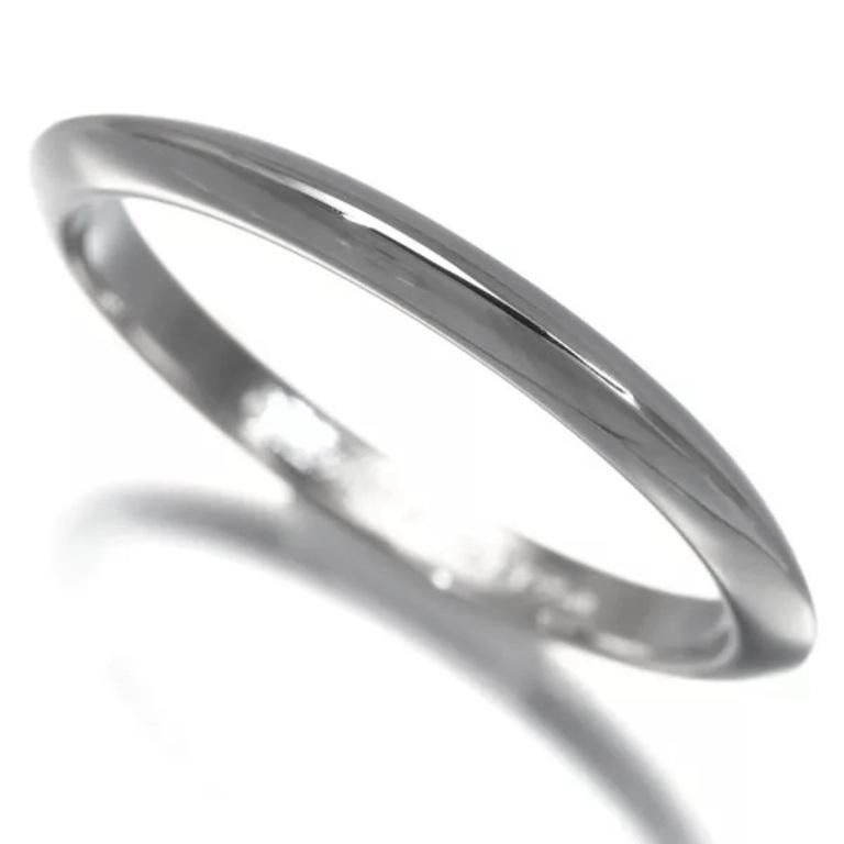 TIFFANY & Co. Platinum 2mm Knife Edge Wedding Band Ring 5

Metal: Platinum
Size: 5
Band Width: 2mm
Hallmark: ©TIFFANY&CO. PT950
Condition: Excellent condition, like new 

Authenticity Guaranteed