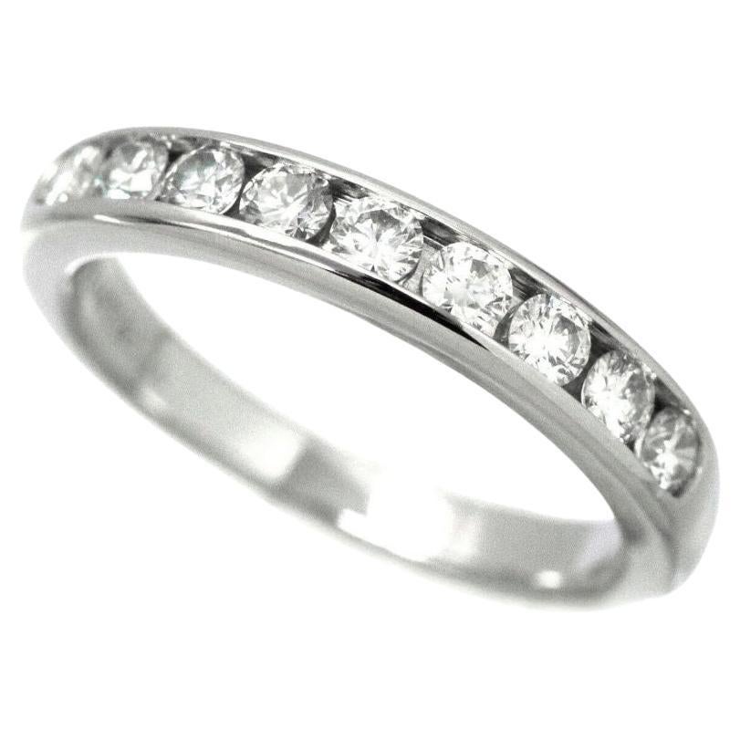 TIFFANY & Co. Platin 3mm Halbkreis Diamant Ehering 4