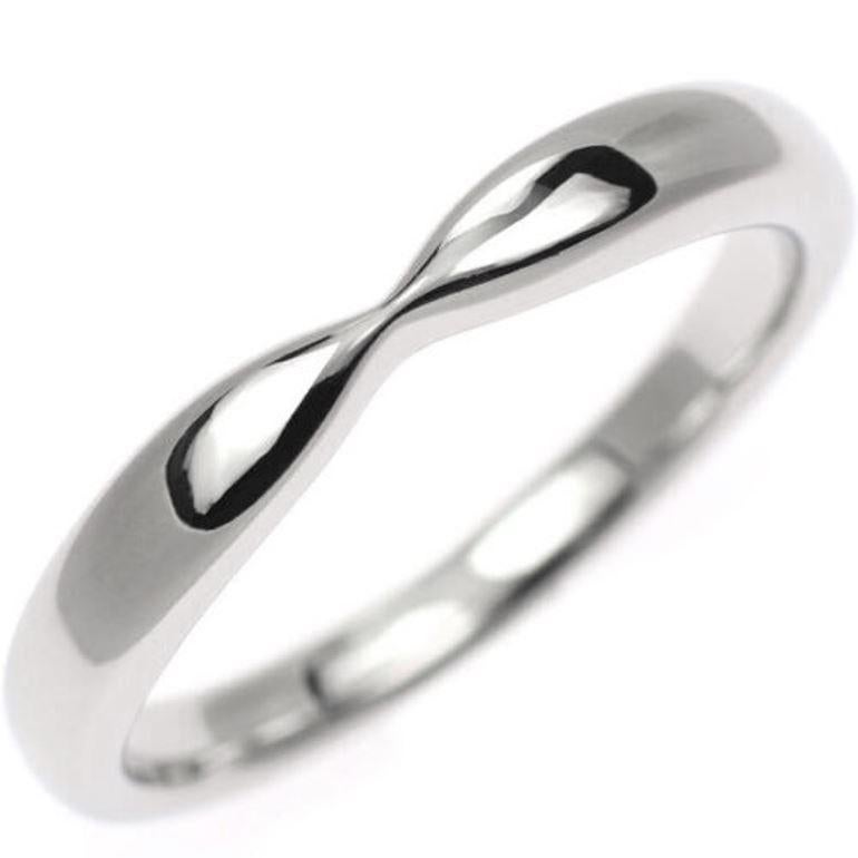 TIFFANY & Co. Platinum 3mm Harmony Wedding Band Ring 4.5

Metal: Platinum
Size: 4.5
Band Width: 3mm
Hallmark: ©TIFFANY&CO. Pt950 
Tiffany price: $1,200

Authenticity Guaranteed