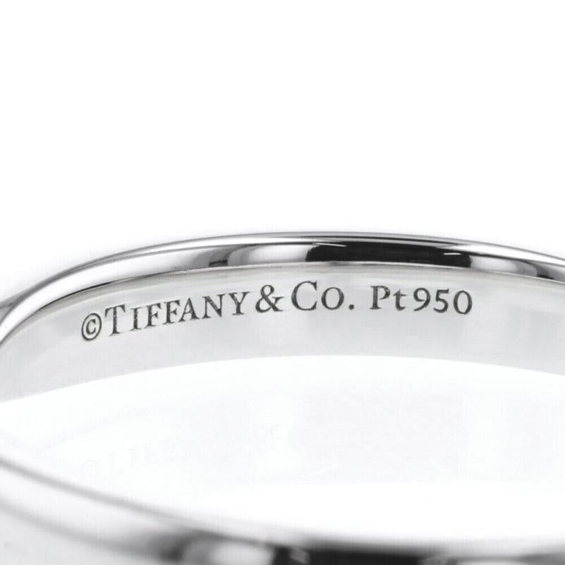 TIFFANY & Co. Alianza de Platino 3mm Harmony 7 1
