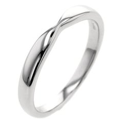 TIFFANY & Co. Platinum 3mm Harmony Wedding Band Ring 8.5