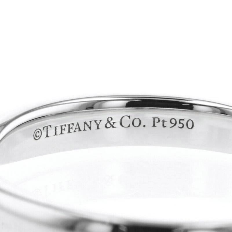 TIFFANY & Co. Anello Harmony in platino da 3 mm 8.5 in vendita 2