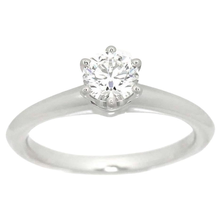 TIFFANY & Co. Platin Verlobungsring 6,5,41 Karat Diamant