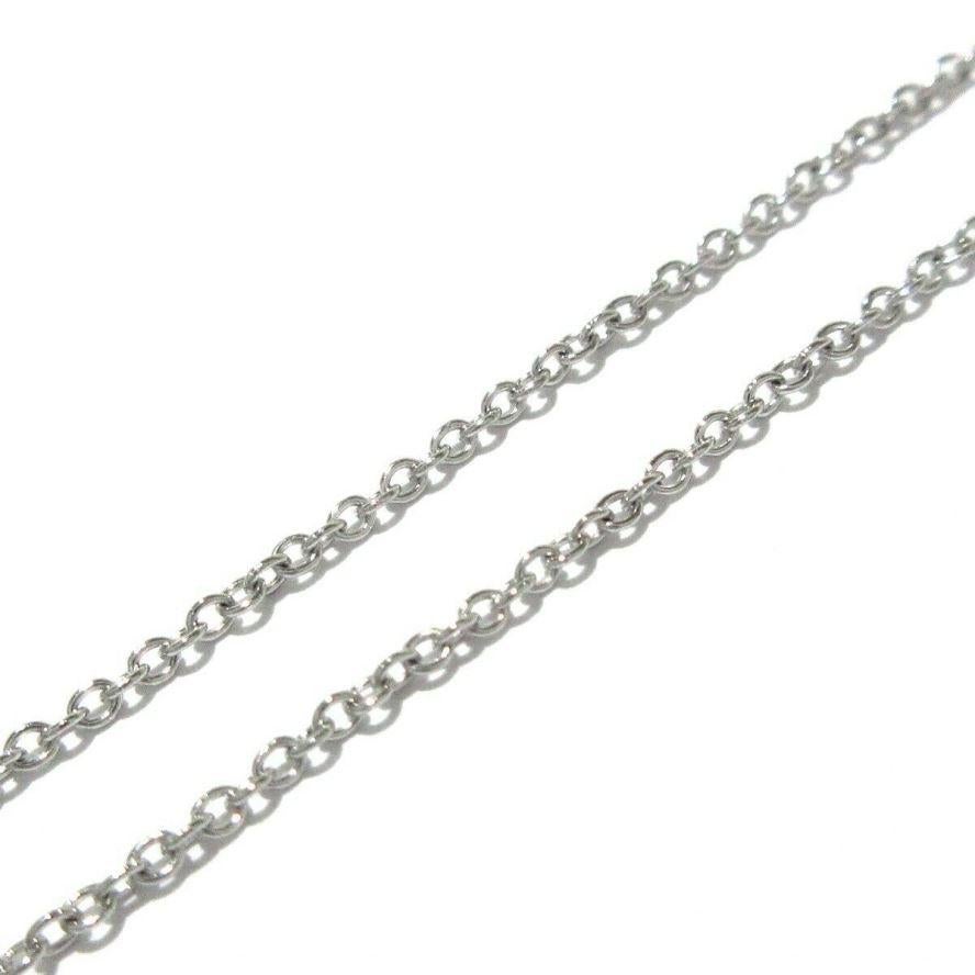Women's TIFFANY & Co. Platinum .42ct Diamond Cross Pendant Necklace  For Sale