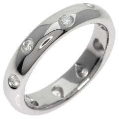 TIFFANY & Co. Platin 4mm Etoile Diamant-Ring 5,75
