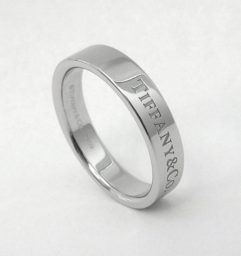 TIFFANY & Co. Platinum 4mm Wedding Band Ring 10.5

Metal: Platinum
Size: 10.5
Band Width: 4mm
Weight: 8.10 grams
Hallmark: ©TIFFANY&Co. PT950 
Condition: Excellent condition, like new

Authenticity Guaranteed