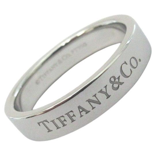 Tiffany & Co. Anneau de mariage en platine 7