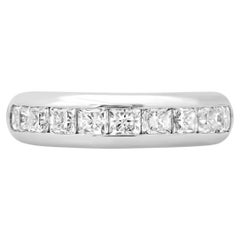 TIFFANY & Co. Platin 5mm Halbkreis Lucida Diamant-Ring 5