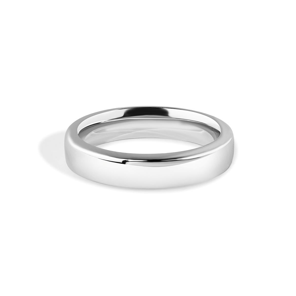TIFFANY & Co. Anneau de mariage en platine 5mm 9 en vente 2