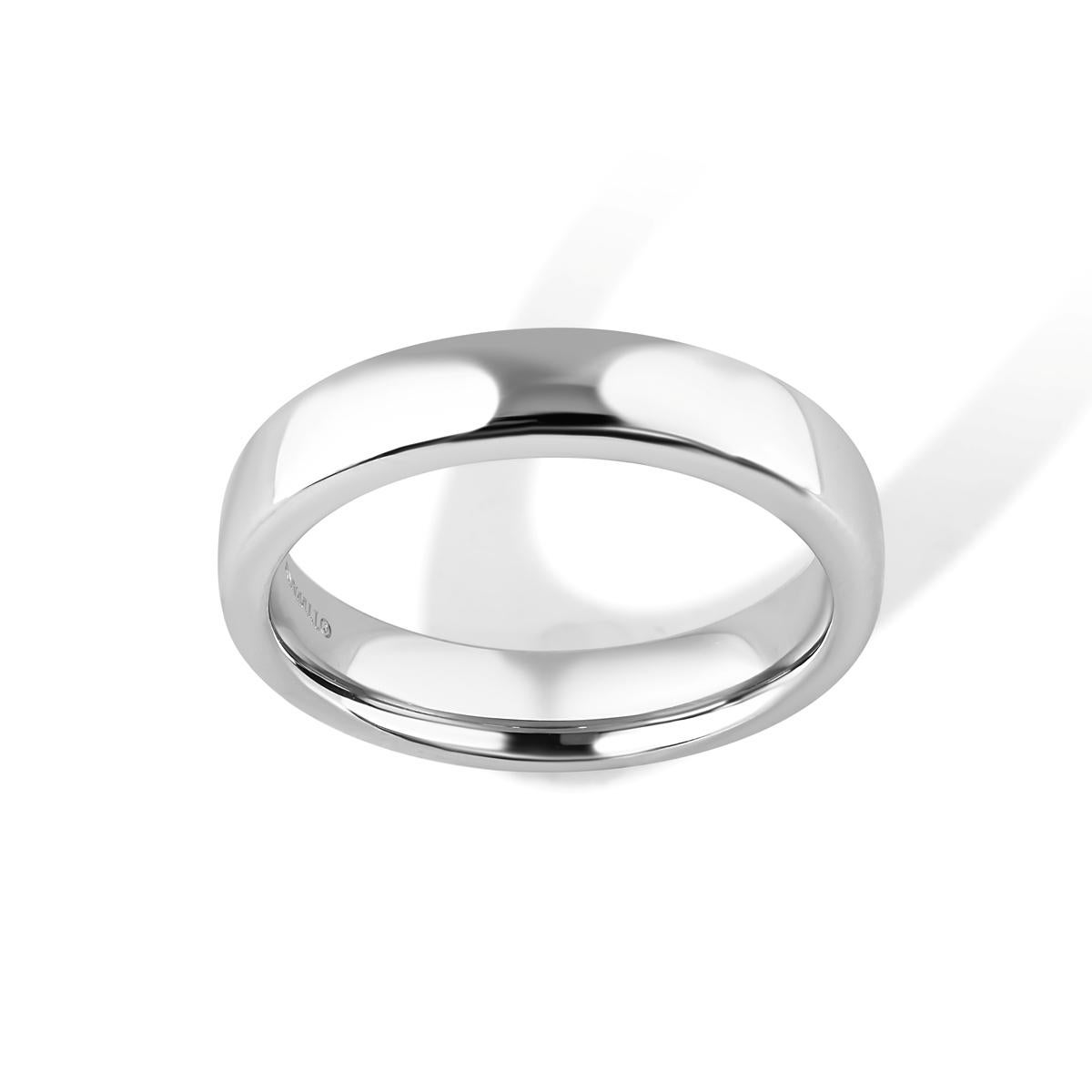TIFFANY & Co. Anneau de mariage en platine 5mm 9 en vente 3