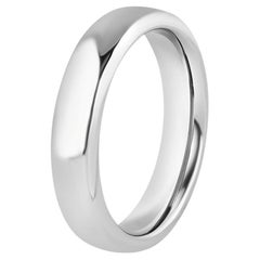 TIFFANY & Co. Anneau de mariage en platine 5mm 9