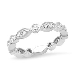 TIFFANY & Co. Platinum .62ct Diamond Jazz Ring 5.5 New