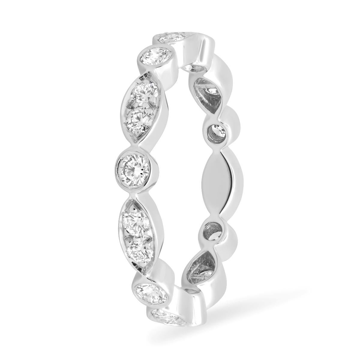 TIFFANY & Co. Anillo Jazz Platino .62ct Diamante 5.5 Nuevo en Nuevo estado para la venta en Los Angeles, CA
