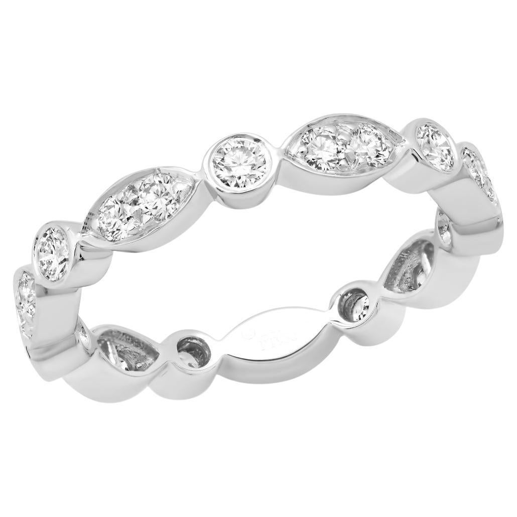 TIFFANY & Co. Anillo Jazz Platino .62ct Diamante 5.5 Nuevo en venta