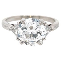 Tiffany & Co. Platin- und Diamant-Verlobungsring