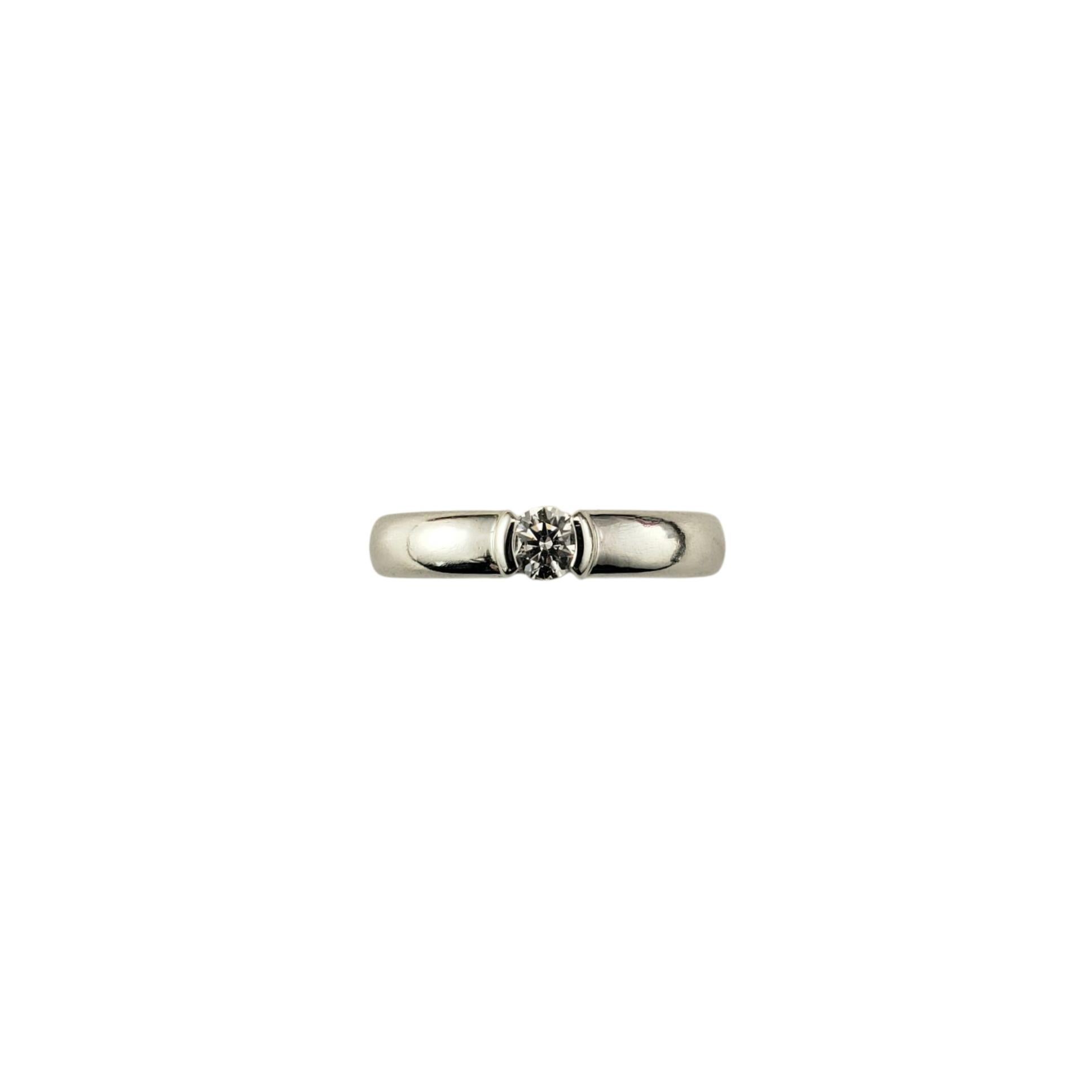Tiffany & Co. Platinum and Diamond Engagement Ring Size 6 #21888