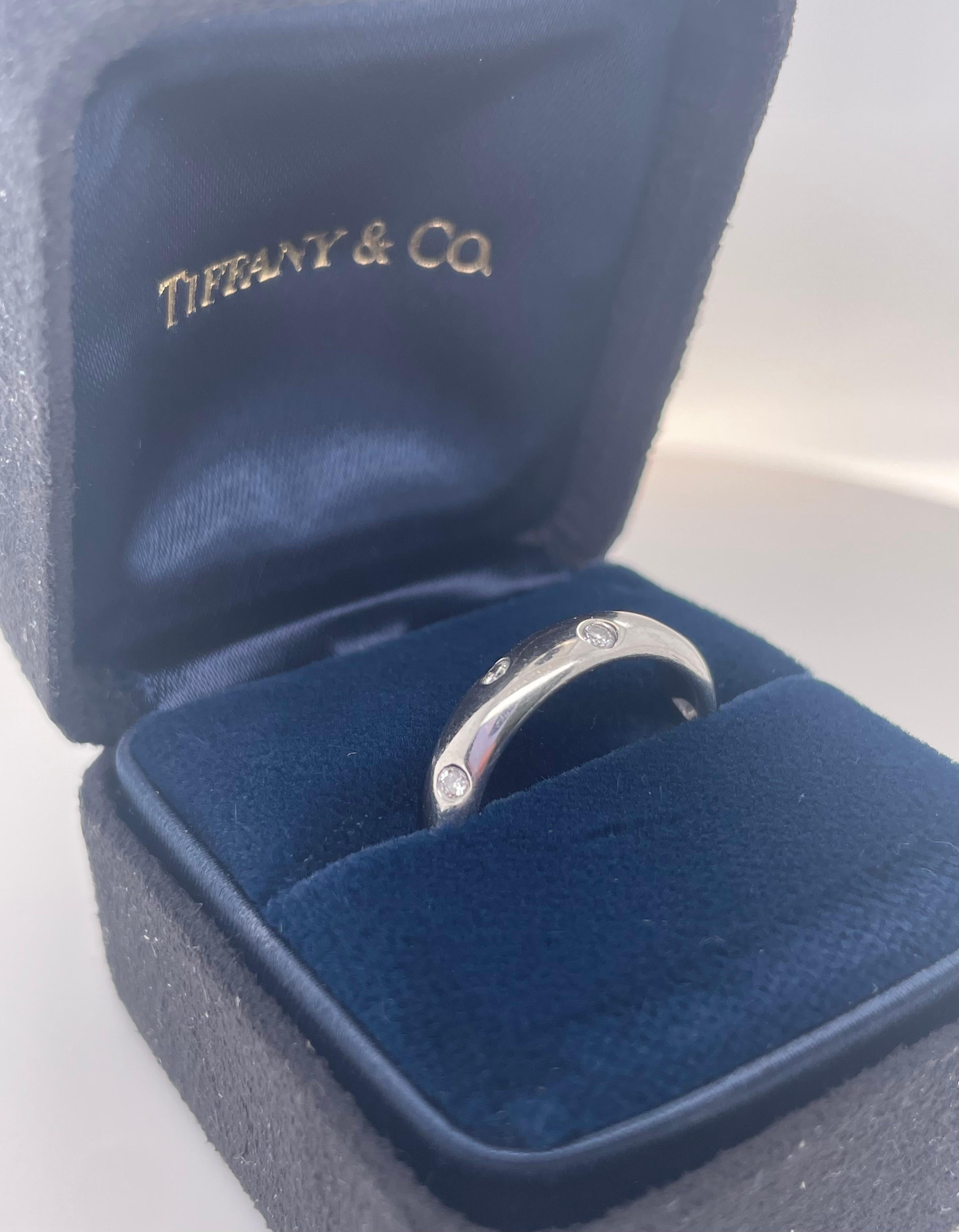 Etoile-Ring von Tiffany & Co. aus Platin und Diamanten (Moderne)